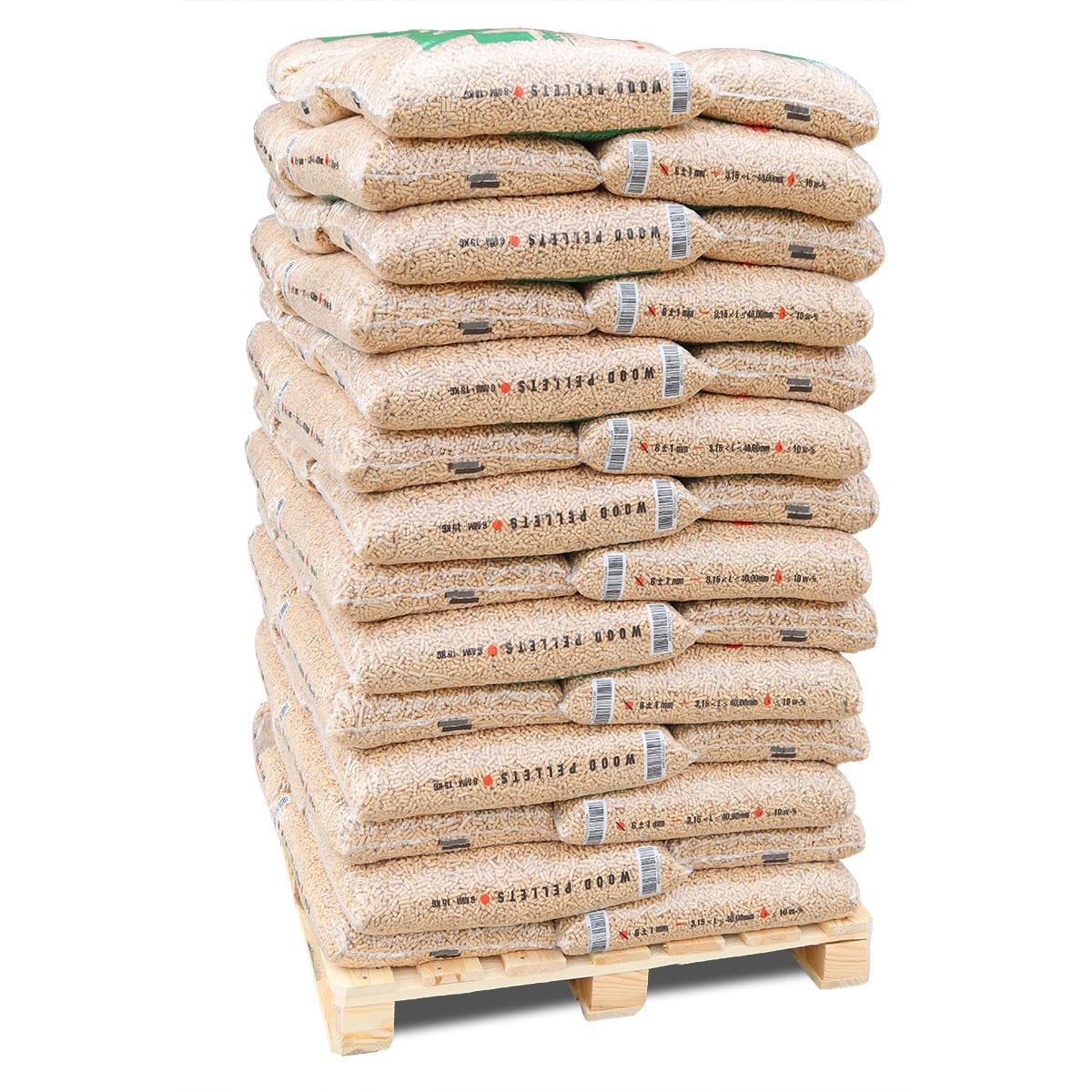 REZULT Holzpellets ENplus A1 FSC 1050kg 70 Saecke Heizwert 5kWh